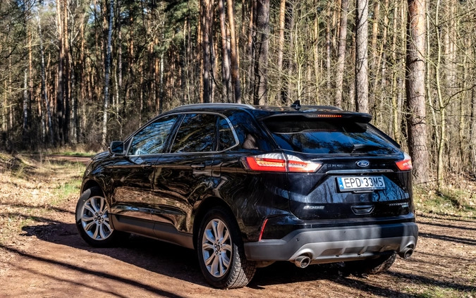 Ford EDGE cena 86000 przebieg: 112000, rok produkcji 2019 z Poddębice małe 211